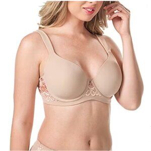 Leading Lady The Brigitte -Lace Underwire T-shirt Bra 34G